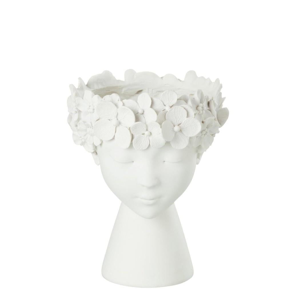 JOLIPA - Jolipa Flowerpot Head White Small