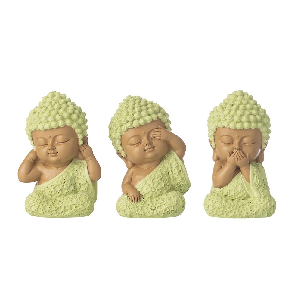 JOLIPA - Jolipa Nane Yeşili Keşiş 3'lü Set Small