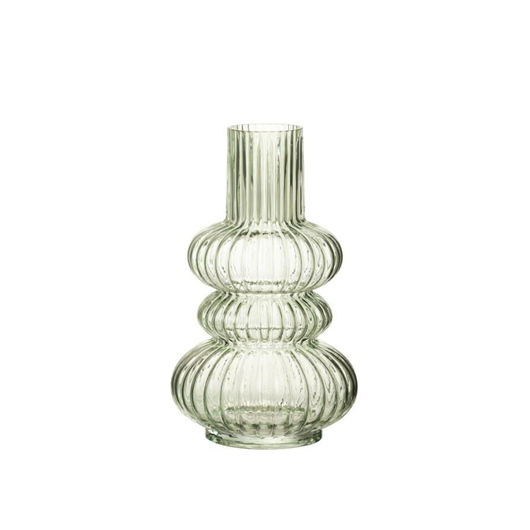 JOLIPA - Jolipa  Olga Glass Light Green Small Vazo