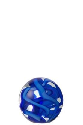 JOLIPA - Jolipa Paperweight Garland Glass Blue Small