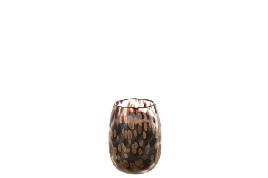 JOLIPA - Jolipa Scented Candle Mia Black/Mix Glass Small