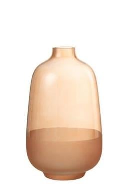 JOLIPA - Jolipa Vase Hany Glass Peach Large