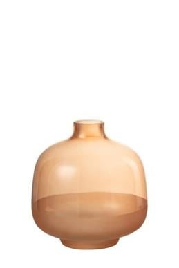 JOLIPA - Jolipa Vase Hany Glass Peach Small
