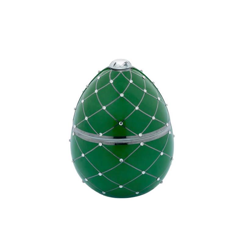 Ladenac - Ladenac Bois De Roussie Candle 200gr Ceramic Green Silver Stripes
