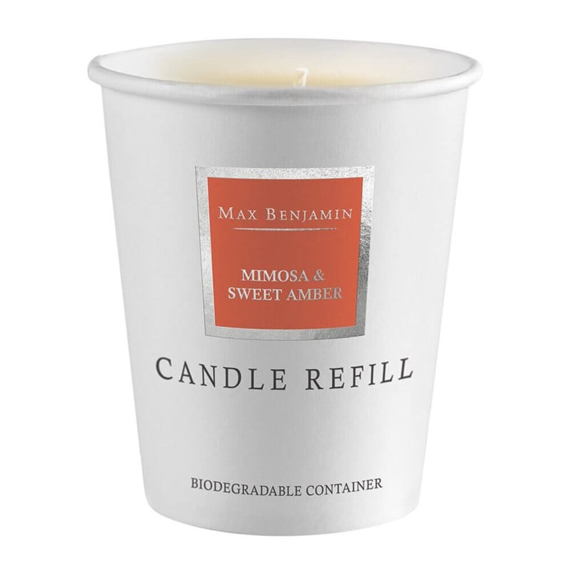 Max Benjamin - MIMOSA & SWEET AMBER CANDLE REFILL 190 G