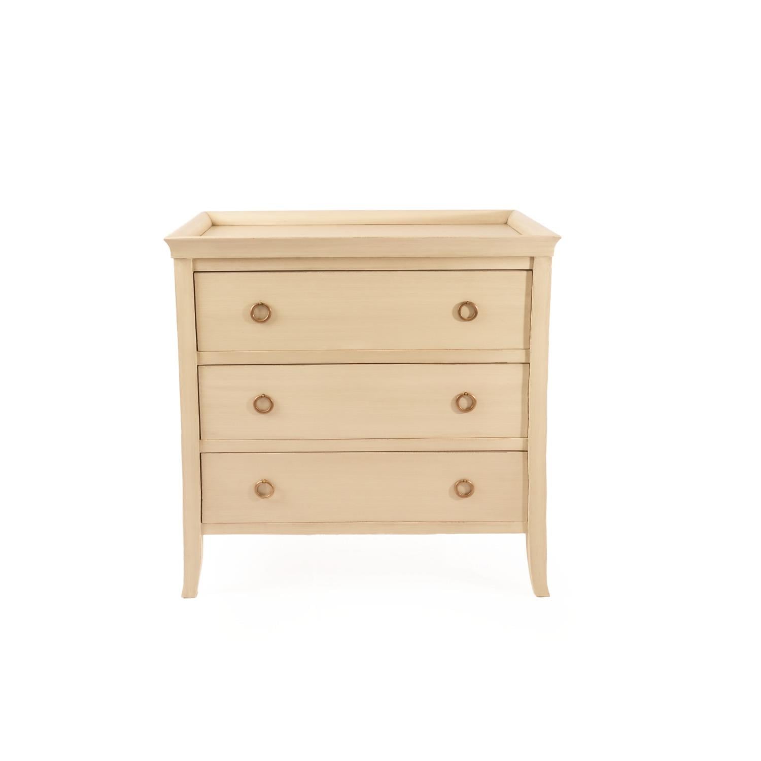 Mis En Demeure - MIS EN DEMEURE KOMOD ROUSSILLON YUVARLAK KULP