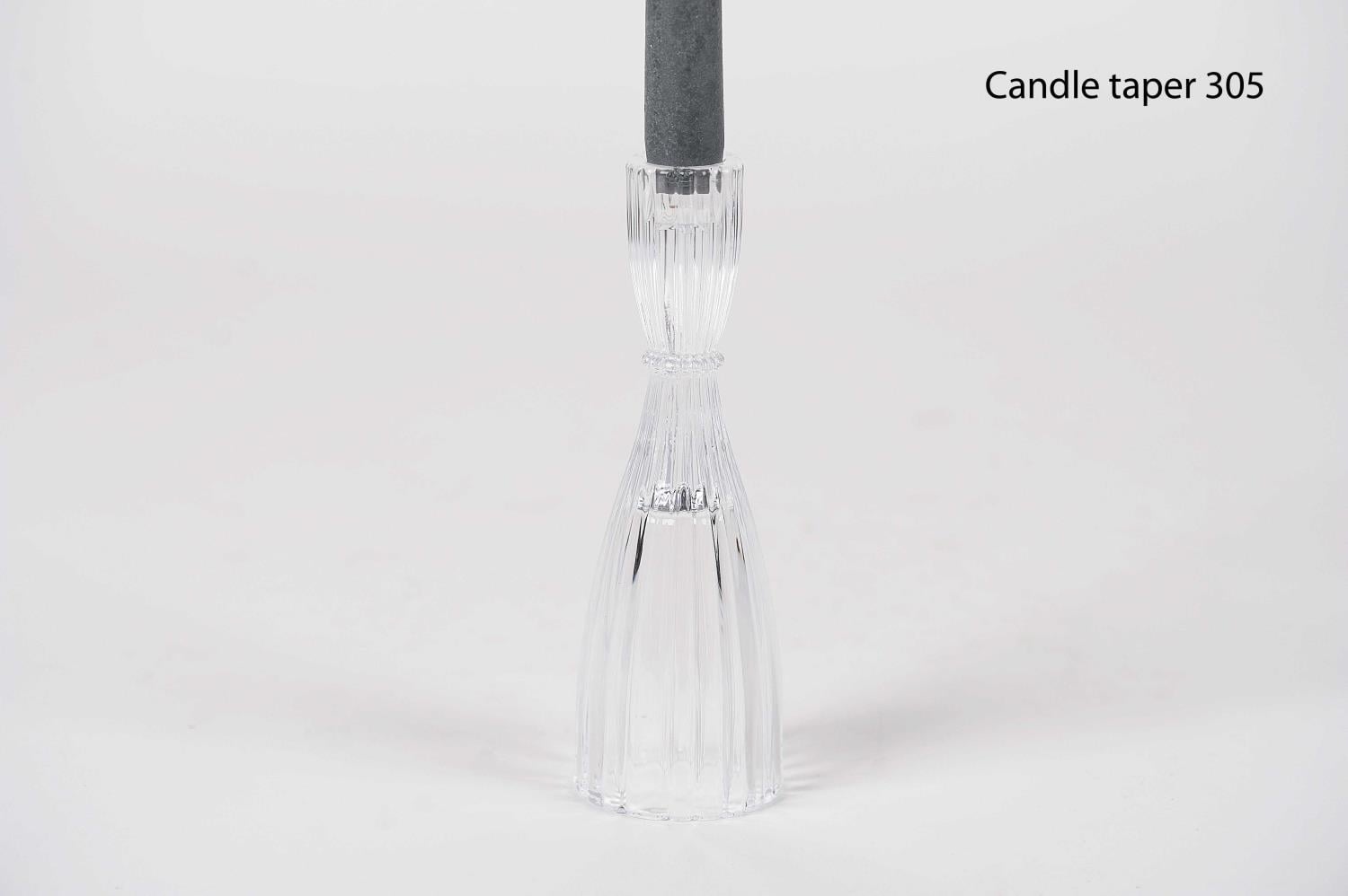 RASTELI - Rasteli Dame D'Honneur Glass Taper Holder Large