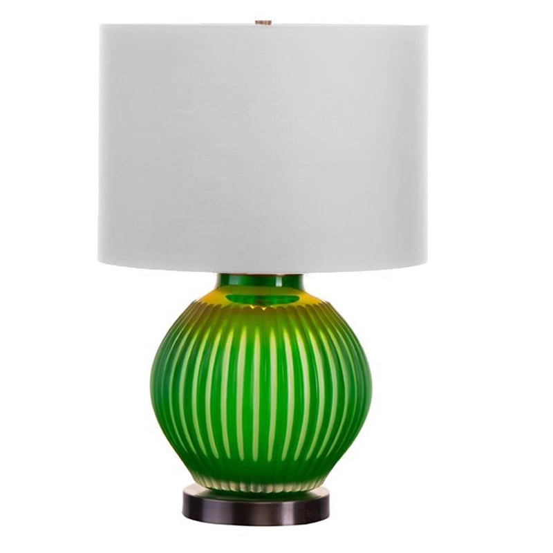 Sırça - SIRÇA FLANTE ABAJUR YEŞİL M