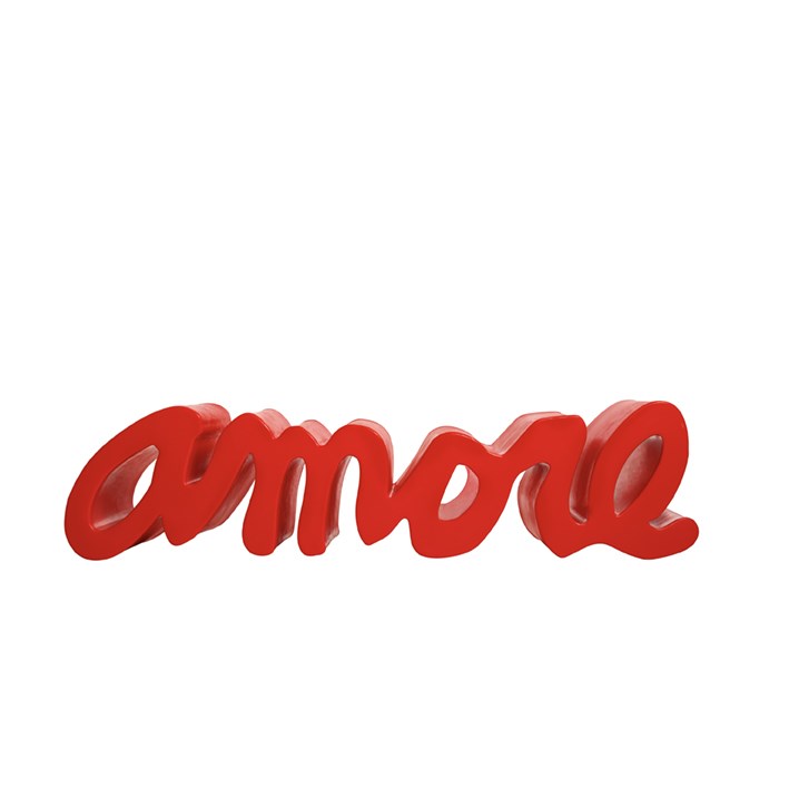 Slide Design - Amore Alev Kırmızı Bench