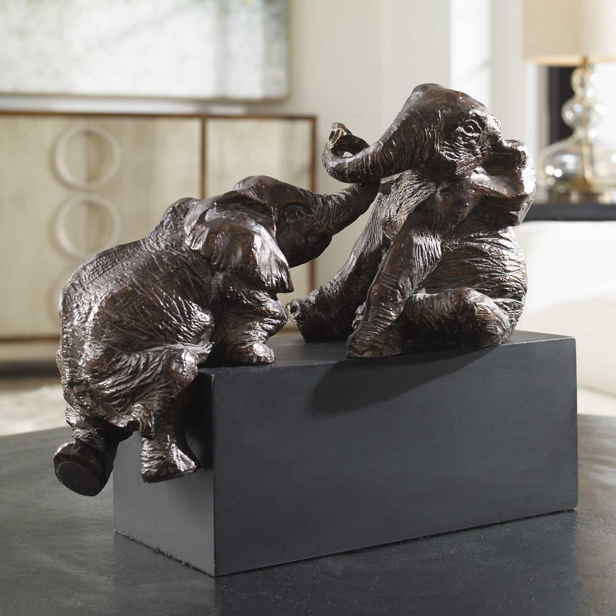 Uttermost - PLAYFUL PACHYDERMS FİGÜRLÜ OBJE