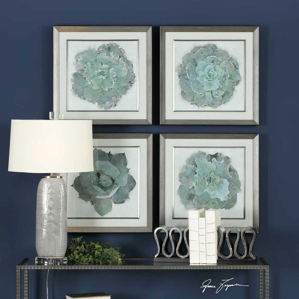 Uttermost - Uttermost Doğal Güzellikler Çerçeveli Baskılar 4' Lü Set