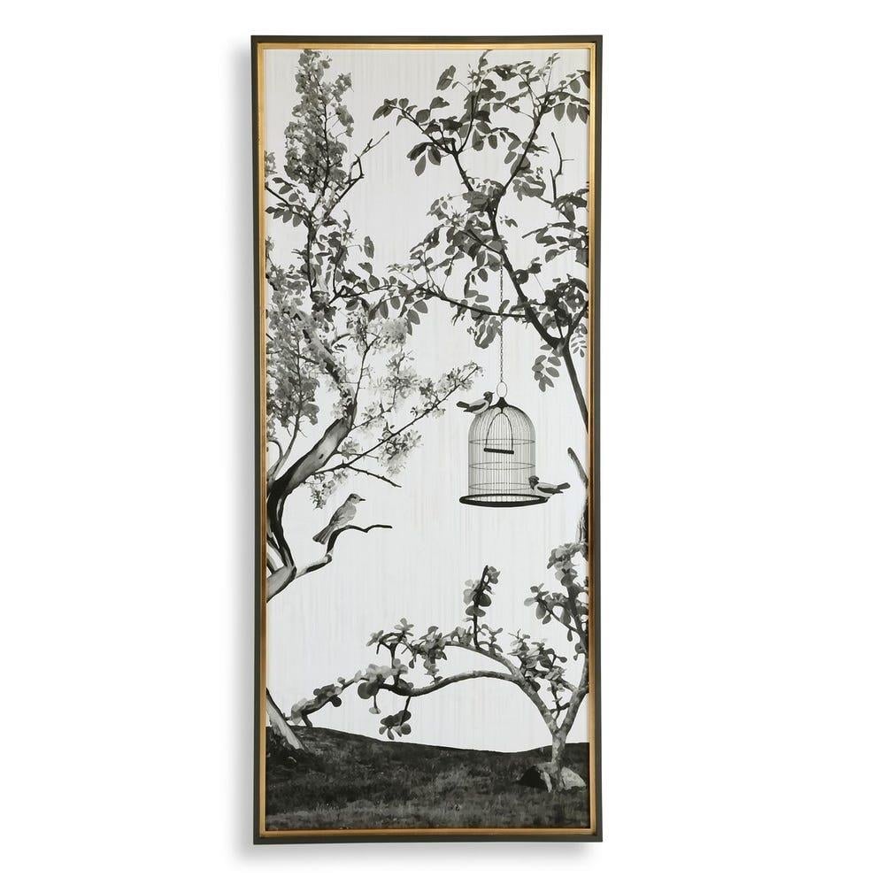 Uttermost - Uttermost Woodland Songbird Framed Print- Right Tablo