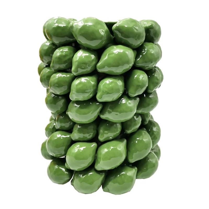 Van Roon - VASE ALL LEMONS GREEN
