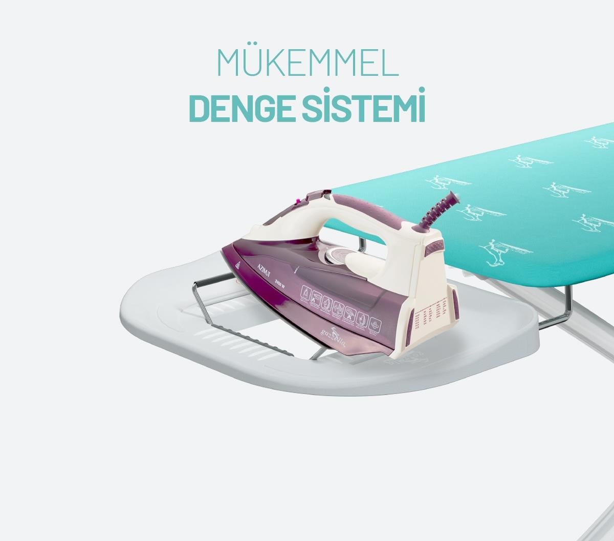 Gazzella SM/GZM 900-L Lux Squad Ev Tipi Ütü Masası