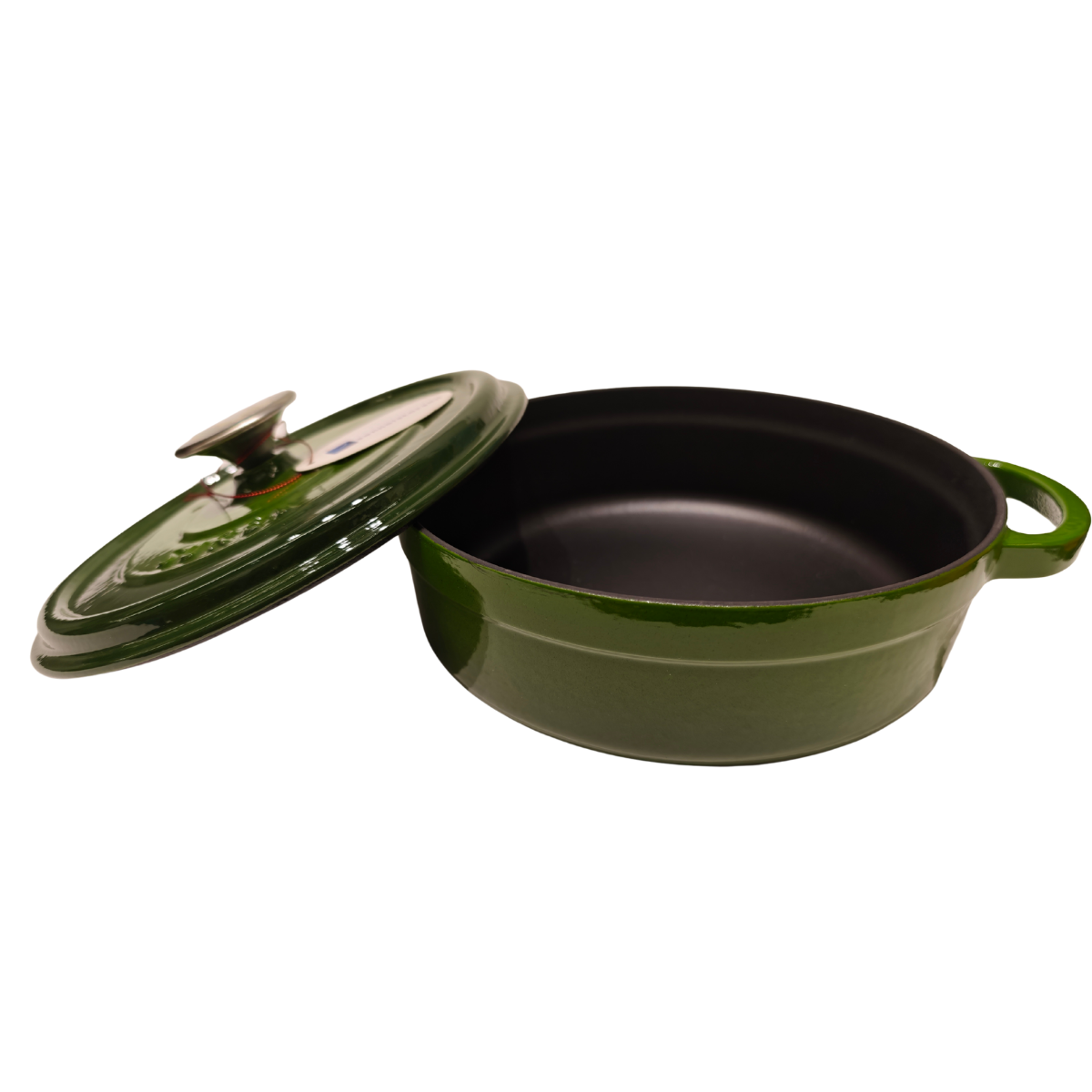 Sürel 24 cm Yuvarlak Sığ Tencere Degrade Yeşil