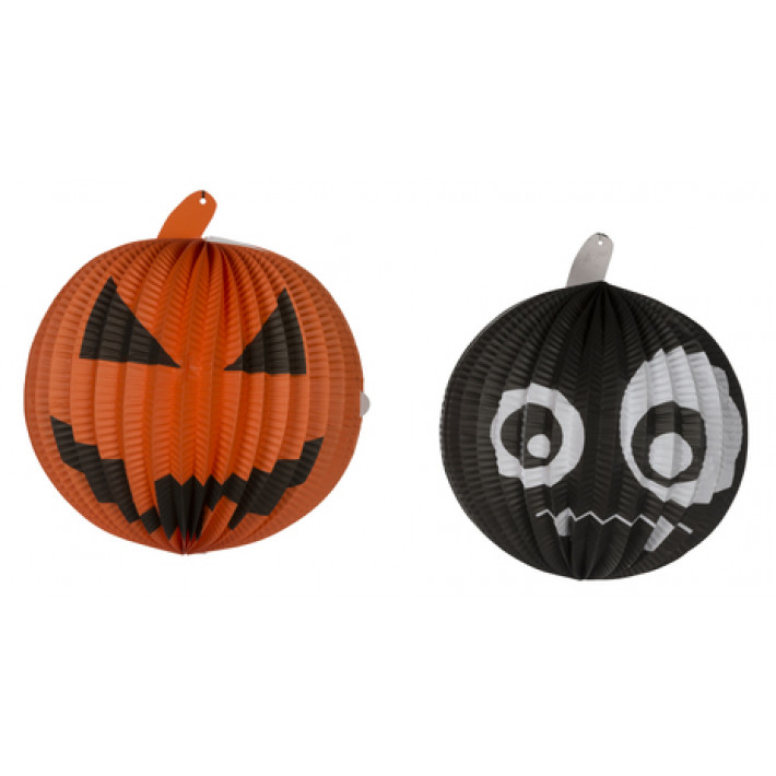 Dekorasyon Cadılar Bayramı 24cm-Turuncu-1 adet