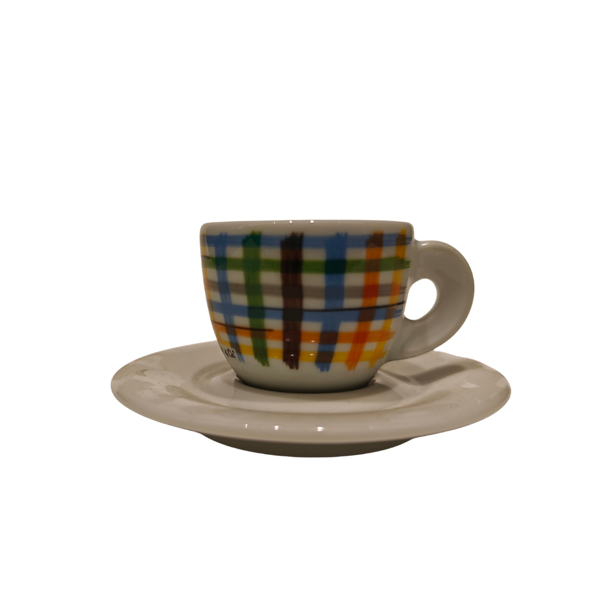 ANCAP Edex ’’Riccioli’’ Porselen Espresso Fincan ve Tabak 