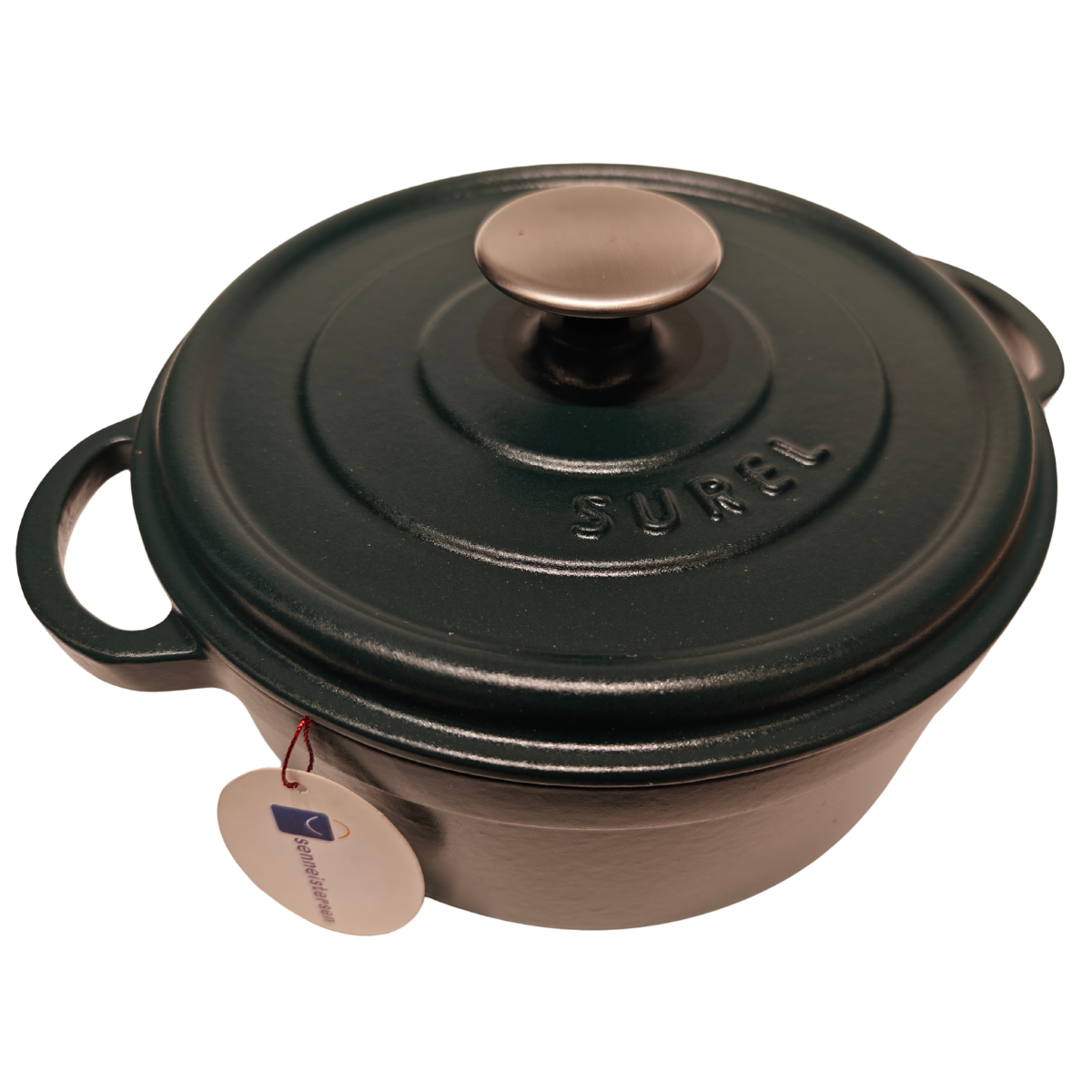 Sürel 24 cm Yuvarlak Tencere Saten Yeşil