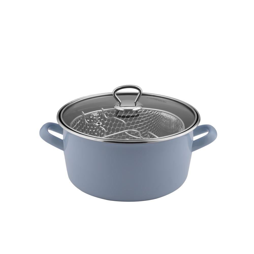 NBL EMAYE MAVİ FRİTÖZ TENCERE