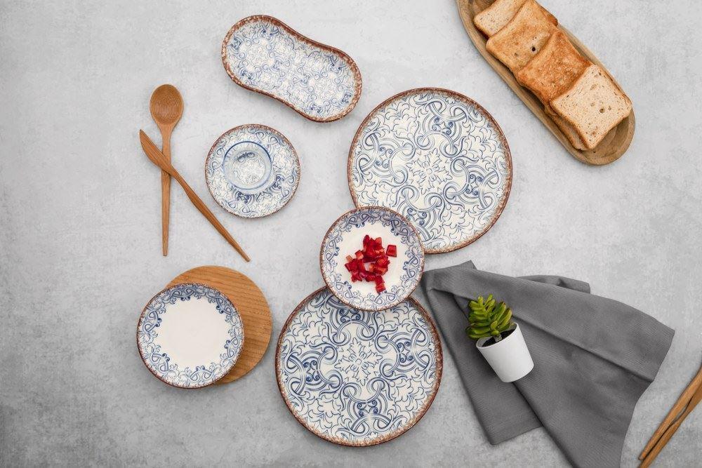 Noble life Bianca 26 Parça Porselen Kahvaltı Takımı