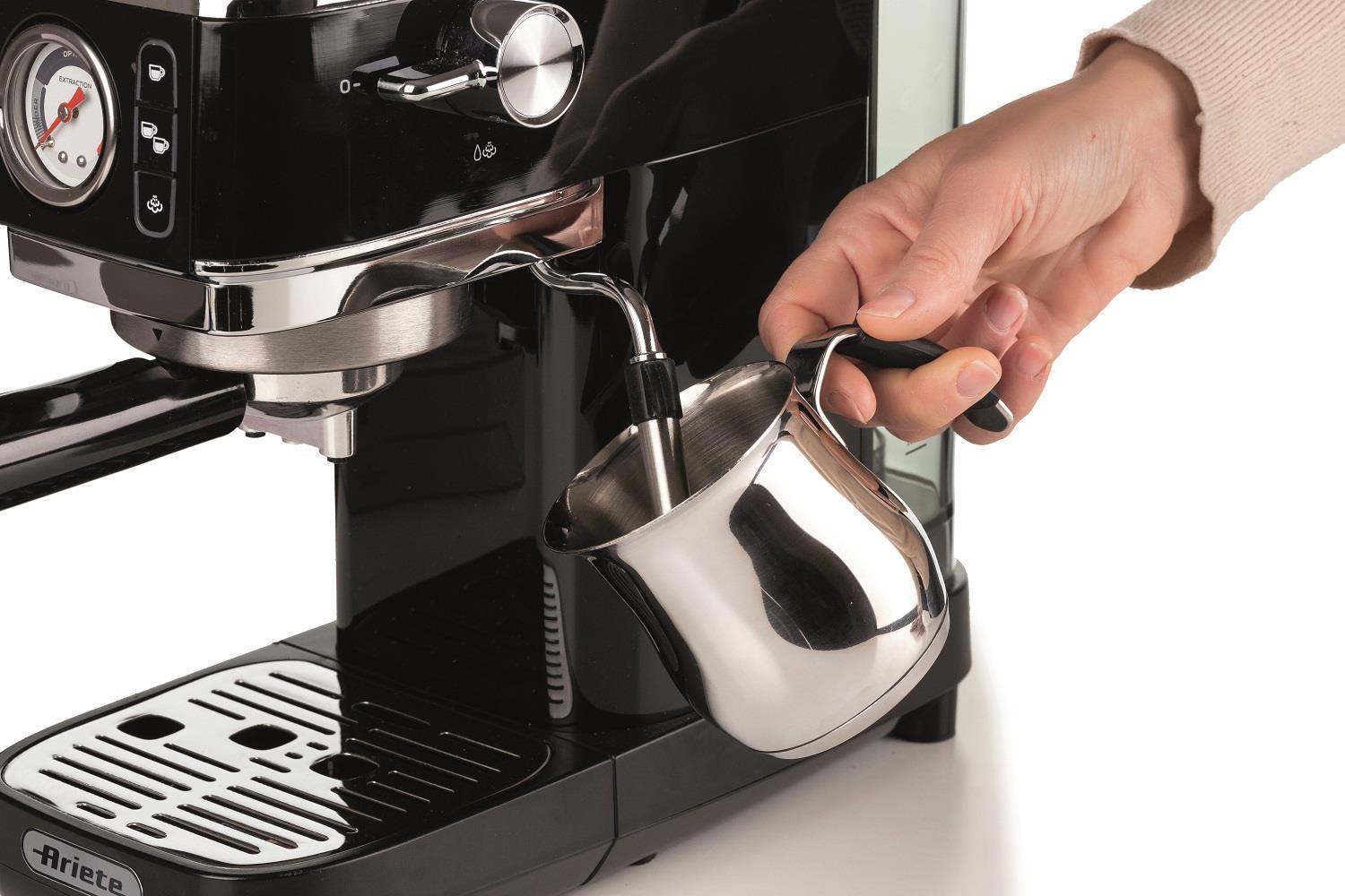 Ariete Moderna Espresso Slim Kahve Makinesi Siyah 1381/12