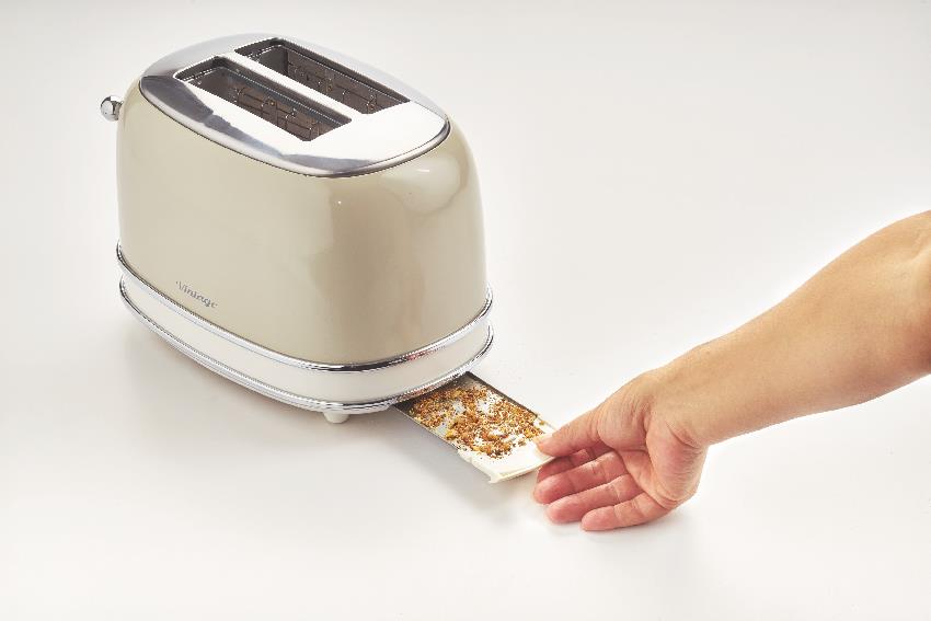 Ariete Vintage Ekmek Kızartma Makinesi 2 Dilim Bej