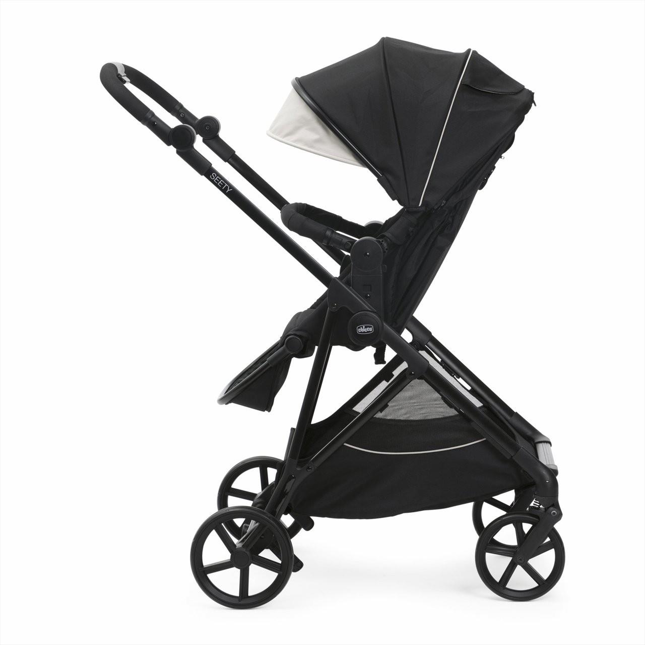 Chicco Seety Çift Yönlü Bebek Arabası - Etna Black