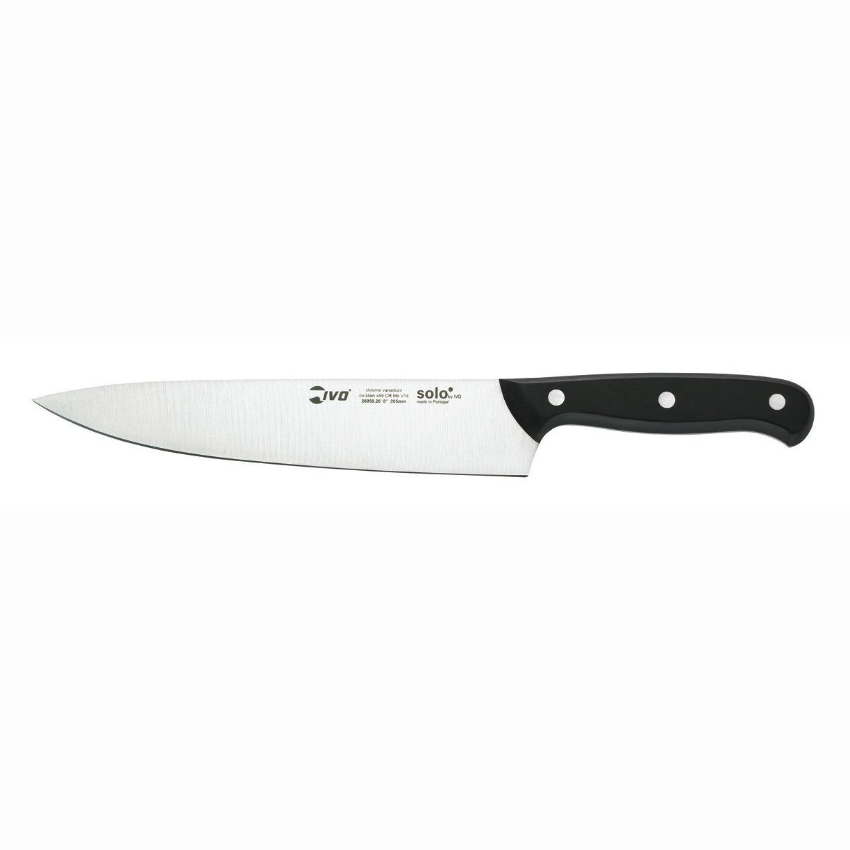 Ivo 26058 Solo 20cm Siyah Şef Bıçağı