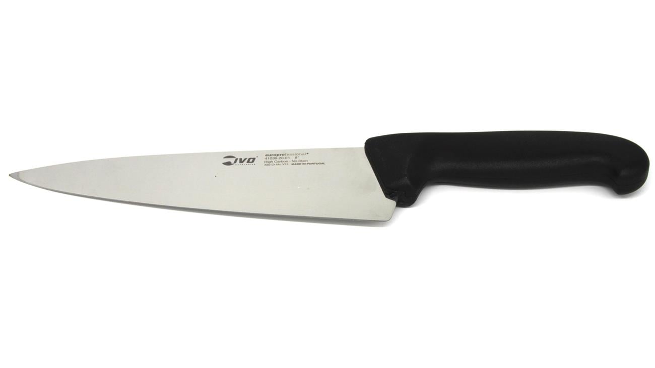 Ivo 41039 EuroProfessional 20cm Siyah Şef Bıçağı