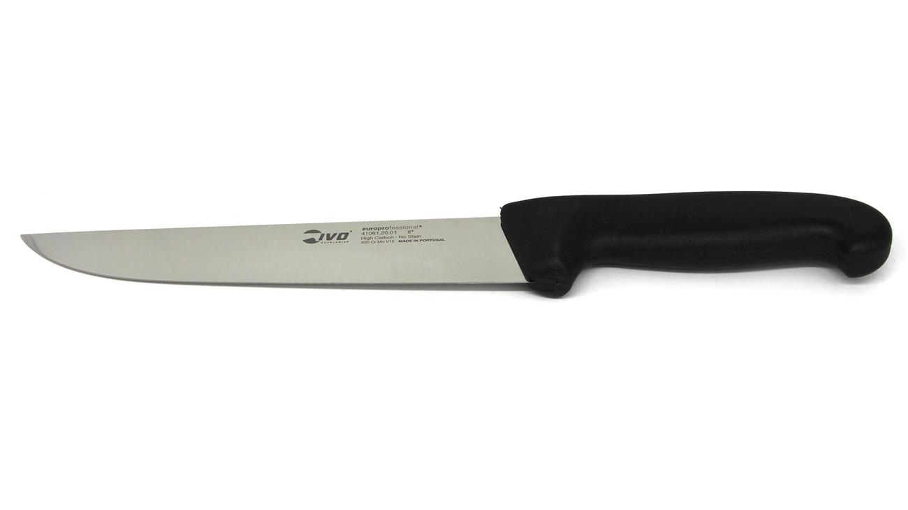 Ivo 41061 EuroProfessional 20cm Siyah Kasap Bıçağı