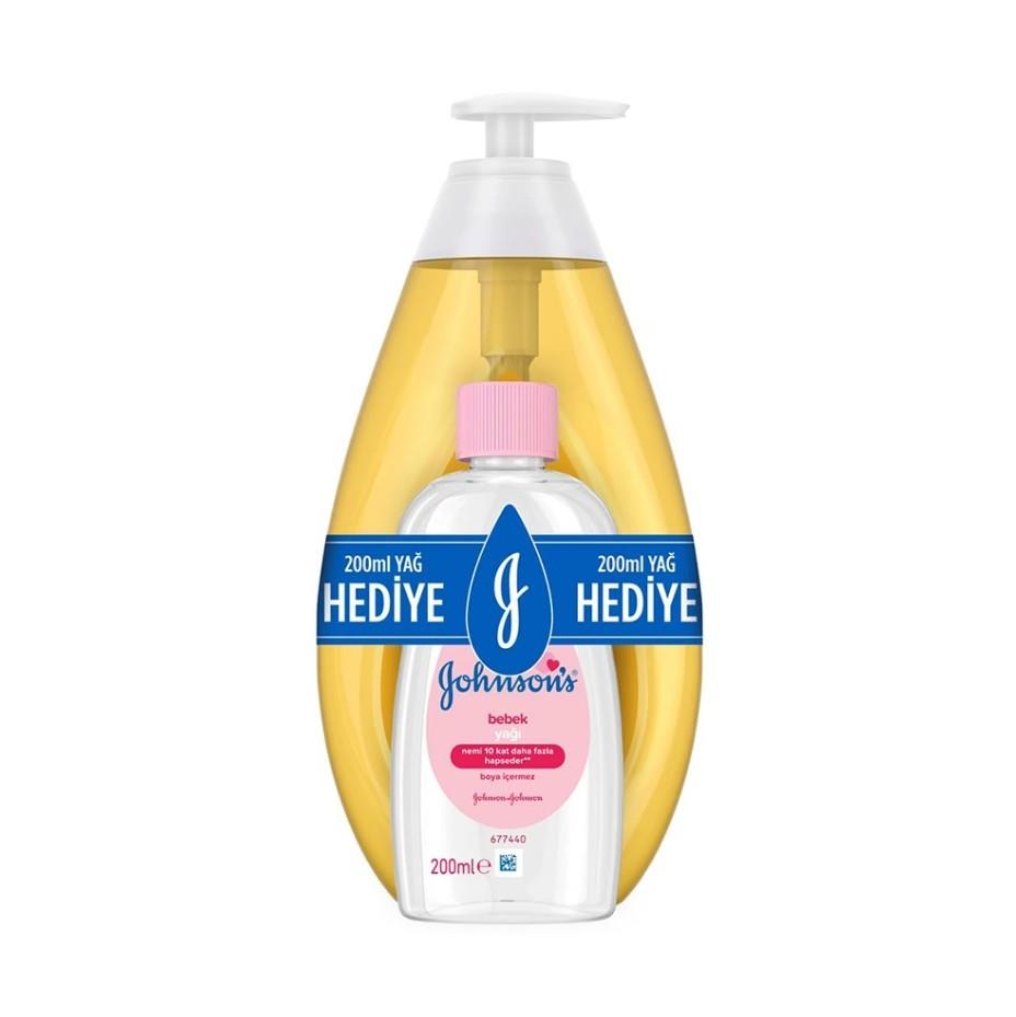 Johnsons Baby Gold Şampuan 750 ml + Bebek Yağı 200 ml