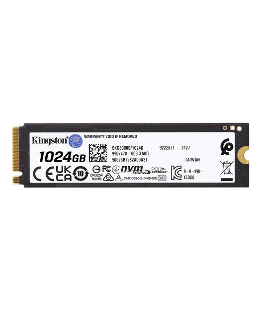 Kingston 1024G KC3000 PCIe 4.0 NVMe M.2 SSD