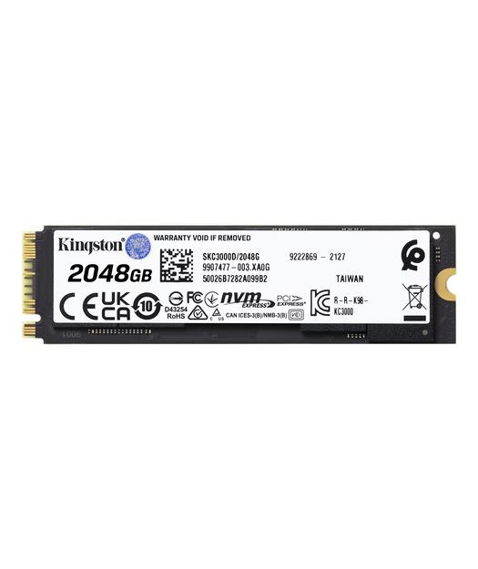 Kingston 2048G KC3000D M.2 2280 NVMe SSD
