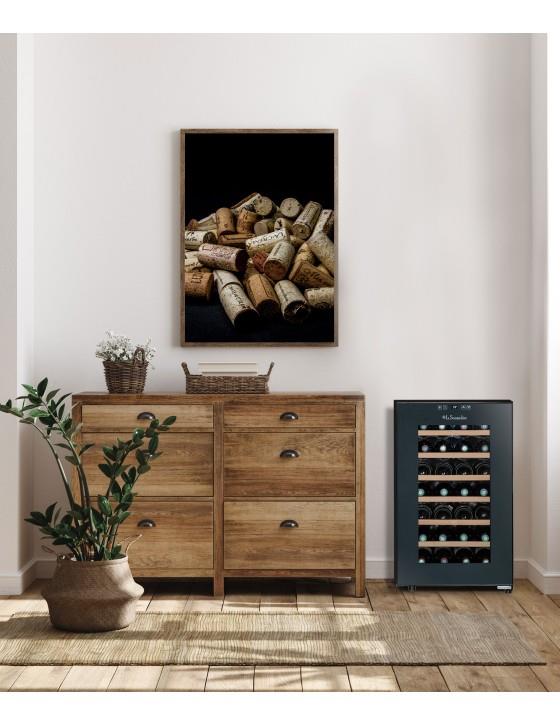 La Sommeliere Şarap Saklama Dolabı 28 Şişe Kapasiteli LS28SILENCE