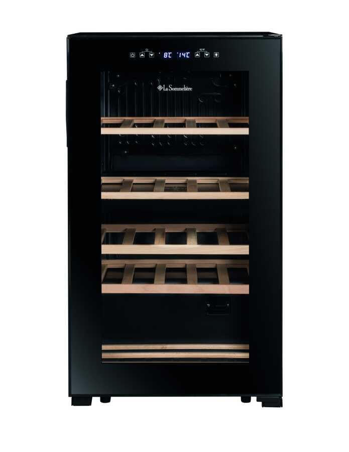 La Sommeliere Service Solo Şarap Dolabı, 32 Şişe Kapasiteli SLS32DZBL
