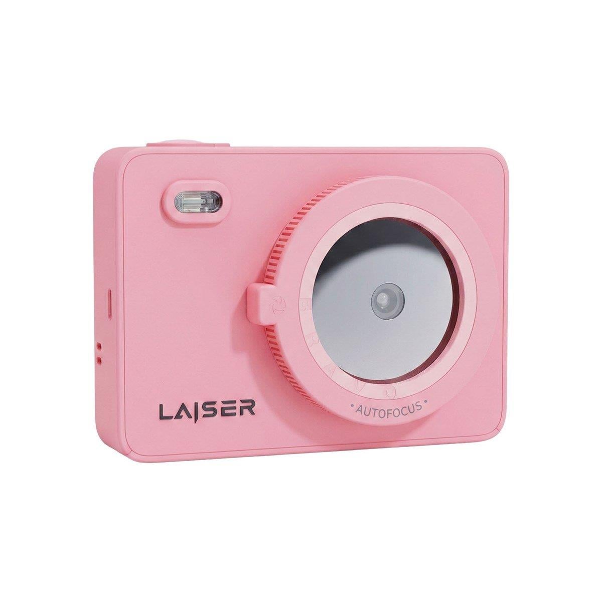 Laiser  Z5s İnstant Kamera ve Fotoğraf Yazıcısı - Şipşak Fotoğraf Makinesi -Pembe