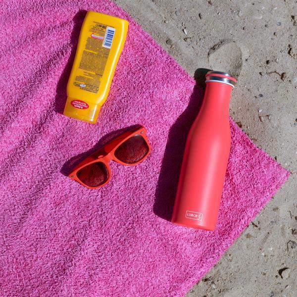 Lurch - 500 ml Mercan Pembe, Paslanmaz Çelik Termos - Çift Cidarlı, Sızdırmaz - 240934