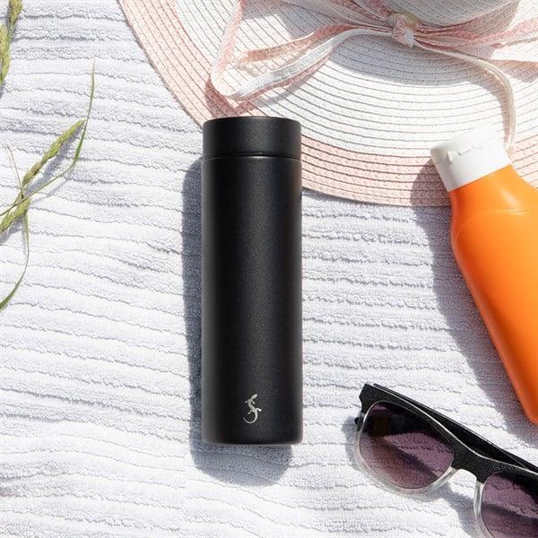 Lurch - Mini Termos 300 ml Mat Siyah, Paslanmaz Çelik - Çift Cidarlı, Sızdırmaz - 270970