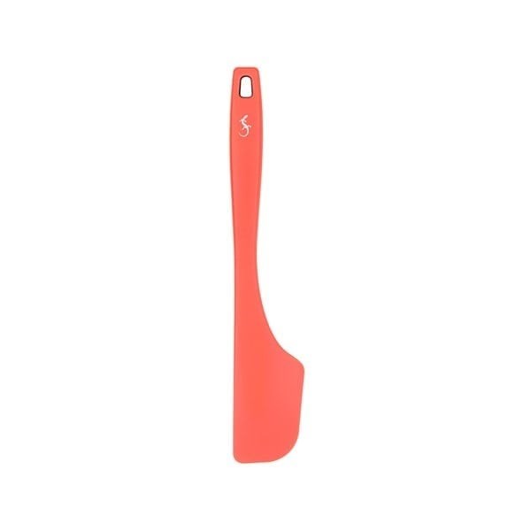 Lurch - Platin Silikon Hamur Kazıyıcı 28 cm Somon - Yanmaz, Yapışmaz, Bükülmez, Çizmez, Tat ve Koku Bırakmaz - 240066