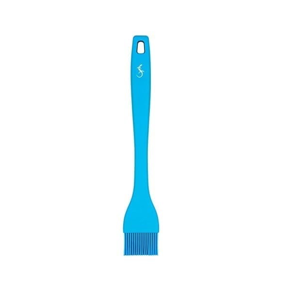 Lurch - Platin Silikon Pasta Fırçası 25,5 cm Mavi - Yanmaz, Yapışmaz, Bükülmez, Çizmez, Tat ve Koku Bırakmaz - 240111