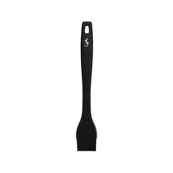 Lurch - Platin Silikon Pasta Fırçası 25,5 cm Siyah - Yanmaz, Yapışmaz, Bükülmez, Çizmez, Tat ve Koku Bırakmaz - 240611