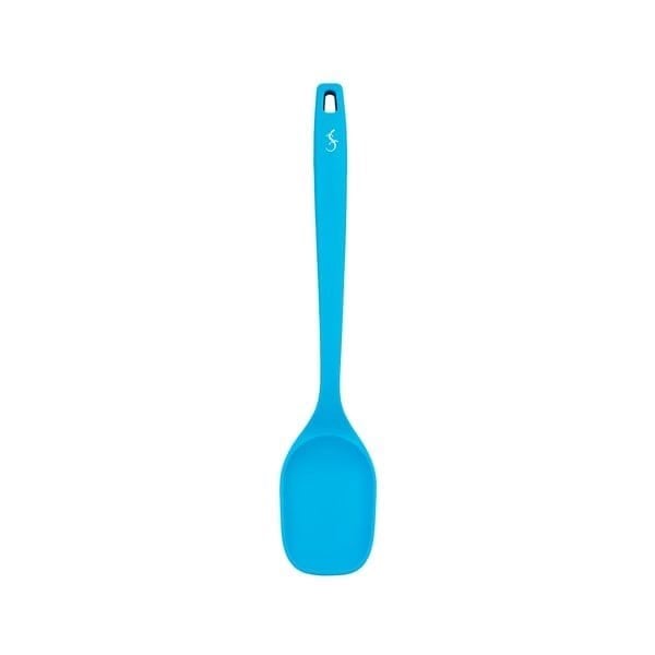 Lurch - Platin Silikon Servis Kaşığı 33,5 cm Mavi - Yanmaz, Yapışmaz, Bükülmez, Çizmez, Tat ve Koku Bırakmaz - 240114