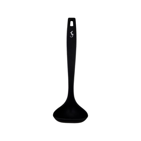Lurch - Platin Silikon Sos Kepçesi 28 cm Siyah - Yanmaz, Yapışmaz, Bükülmez, Çizmez, Tat ve Koku Bırakmaz - 240615