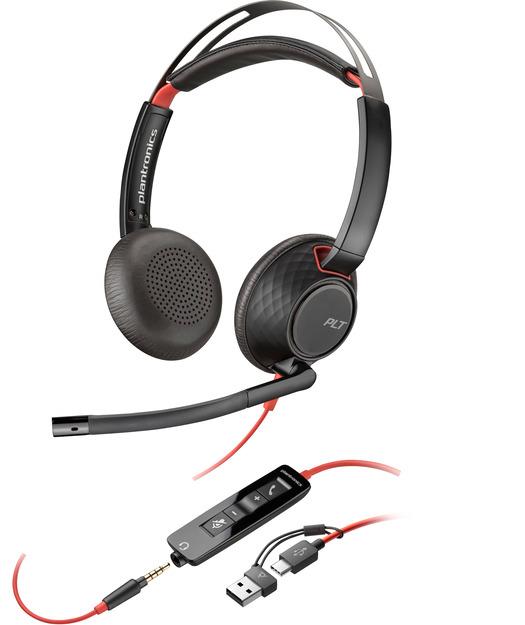 Poly BW 5220 USB-C HS +3.5mmP +USB-C/A