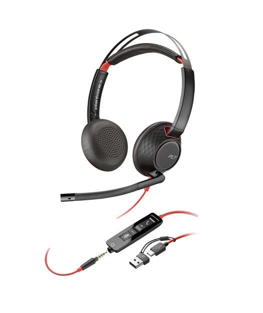 Poly BW 5220 USB-C HS +3.5mmP +USB-C/A