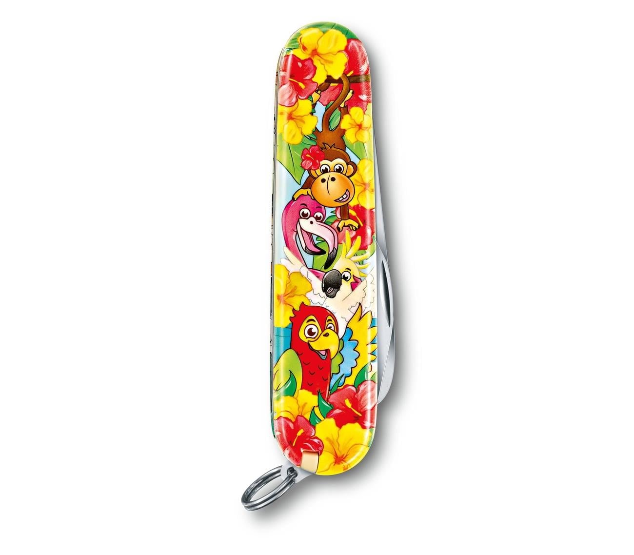 ​Victorinox 0.2373.E3 My First Victorinox Papağan Desenli Çakı ve Boyama Kitabı