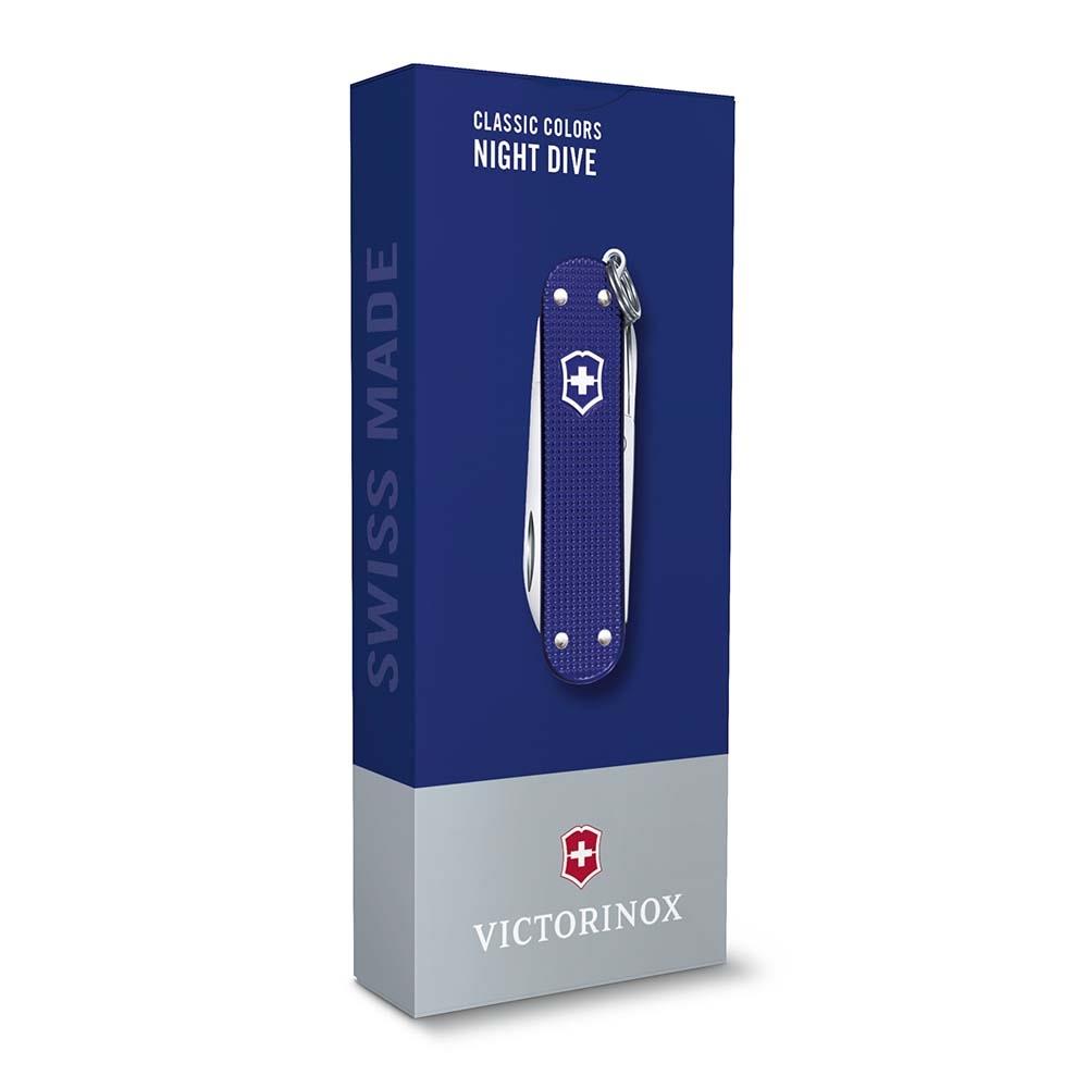 Victorinox 0.6221.222G Night Dive Classic Alox Çakı