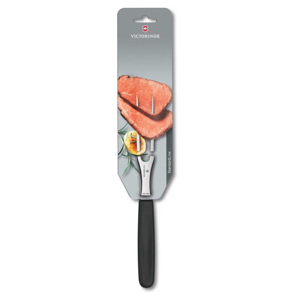 ​​Victorinox 5.2103.15B 15cm Siyah Dilimleme Çatalı, Blisterli Paket