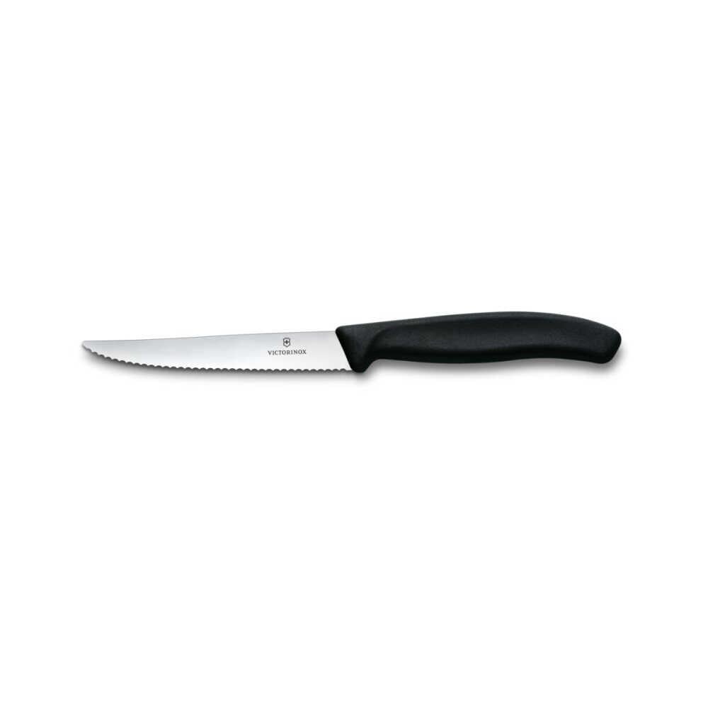 Victorinox 6.7233 Swiss Classic 11cm Biftek-Pizza Bıçağı, Siyah