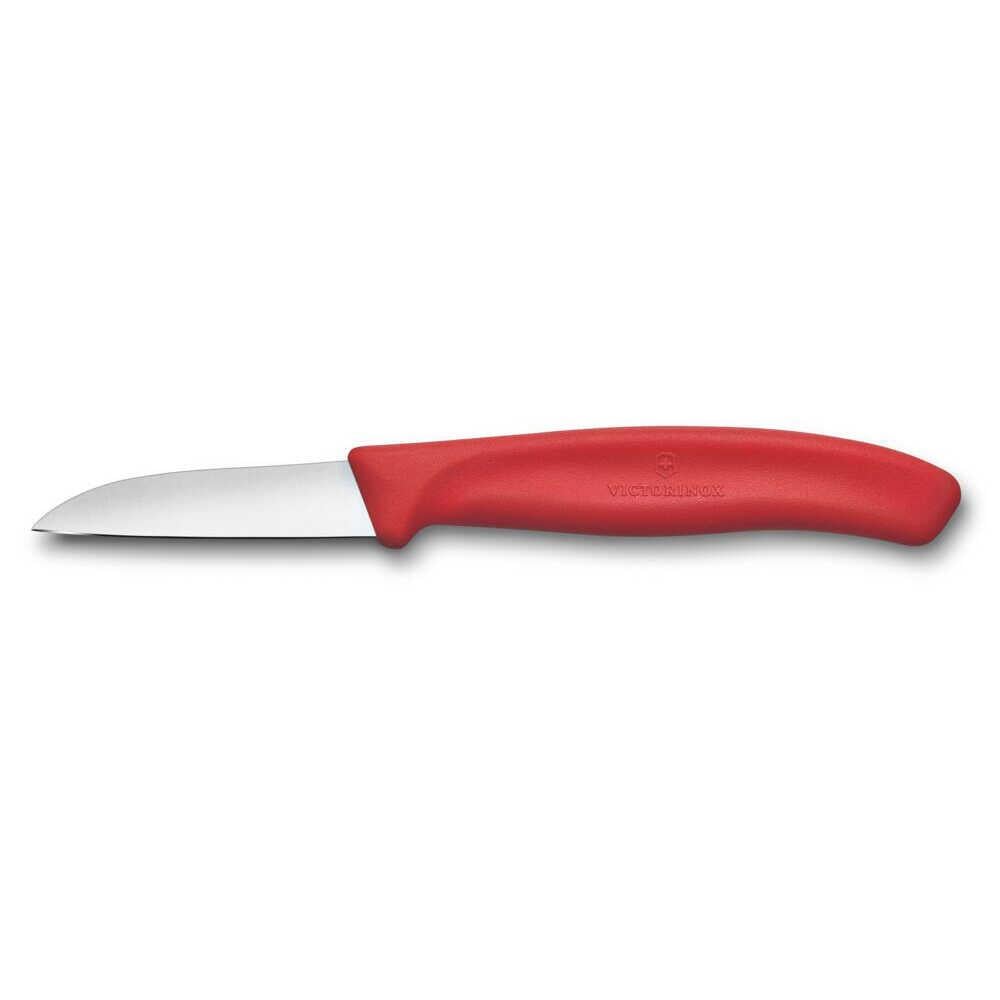 Victorinox 6.7301.C1 Swiss Classic 6cm Düz Soyma Bıçağı, Kırmızı
